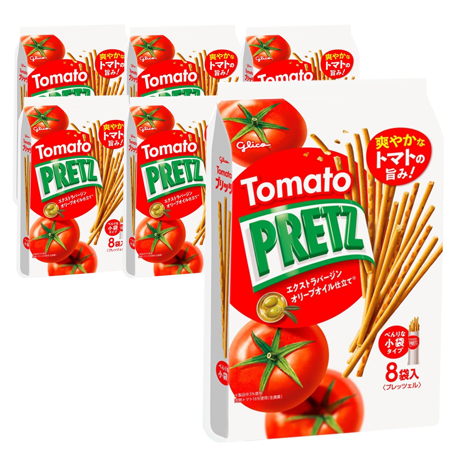Amazon.co.jp: プリッツ トマト 110g(8袋入り)×6個 スナック菓子